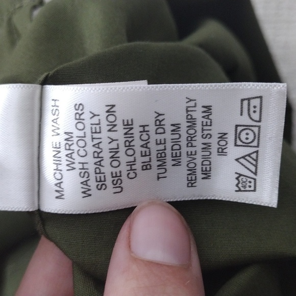 EUC Boulder Creek Trading Company Olive Green Outdoor Button Down Men's 3XL Big - Picture 13 of 13